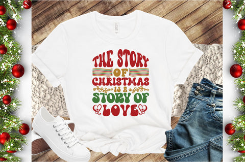 The story of Christmas is a story of love SVG designartist 