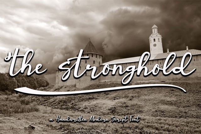 The Stronghold Font Supersemar Letter 