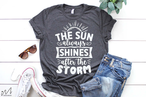 the sun always shines after the storm svg, Jesus svg, Faith svg, Storm svg, God svg, Faith svg, Storm t shirt svg, Christian svg SVG Isabella Machell 
