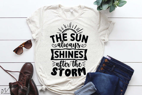 the sun always shines after the storm svg, Jesus svg, Faith svg, Storm svg, God svg, Faith svg, Storm t shirt svg, Christian svg SVG Isabella Machell 
