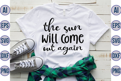 the sun will come out again svg SVG nirmal108roy 
