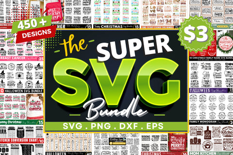 The Super SVG Designs Bundle SVG Regulrcrative 