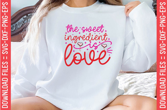 the sweet ingredient is love SVG farhad farhad 