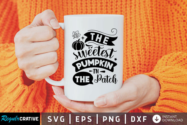 the sweetest pumpkin svg SVG Regulrcrative 