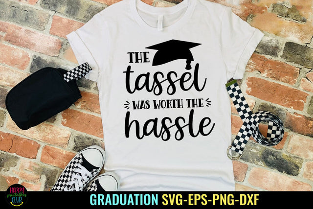 The Tussel Was Worth SVG I Graduation 2023 SVG I Cut Files SVG Happy Printables Club 