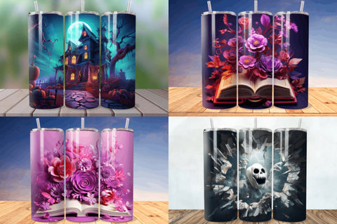The Ultimate 3D Tumbler Wrap PNG Bundle Sublimation Regulrcrative 