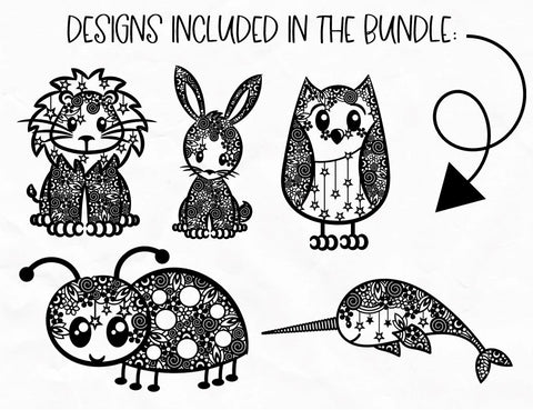 The Ultimate Doodle Bundle! SVG Digital Gems 