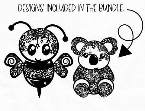 The Ultimate Doodle Bundle! SVG Digital Gems 