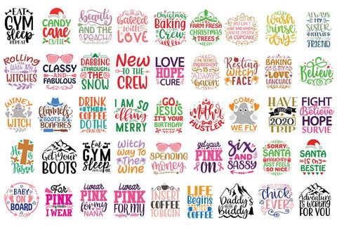 The Ultimate Mega PNG Bundle Sublimation Creativeart88 