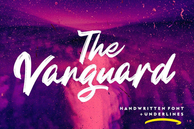 The Vanguard Font RCKY STUDIO