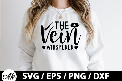 The vein whisperer SVG SVG akazaddesign 