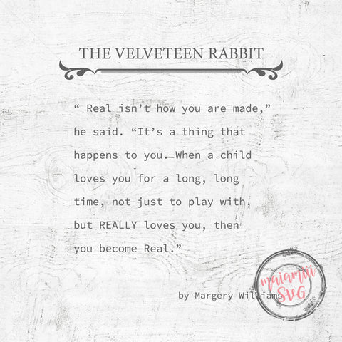 The Velveteen Rabbit Svg Files for Cricut and Silhouette SVG MaiamiiiSVG 