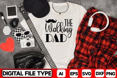 The Walking Dad SVG CraftlabSvg29 