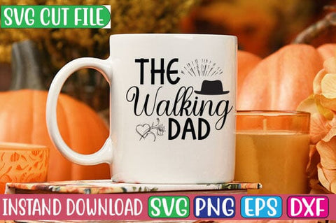 The Walking Dad SVG Cut File SVG Studio Innate 