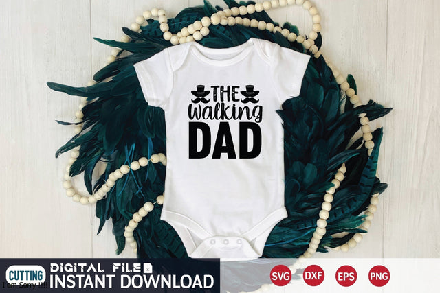 The Walking Dad SVG md faruk hossain 