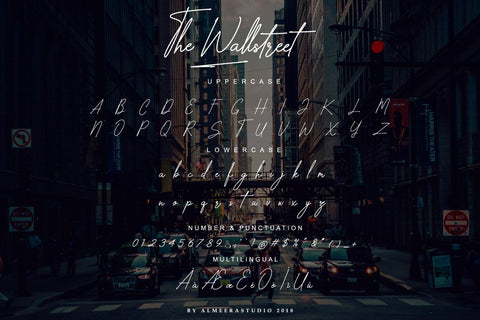 The Wallstreet Font studioalmeera 