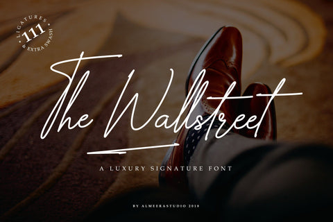 The Wallstreet Font studioalmeera 