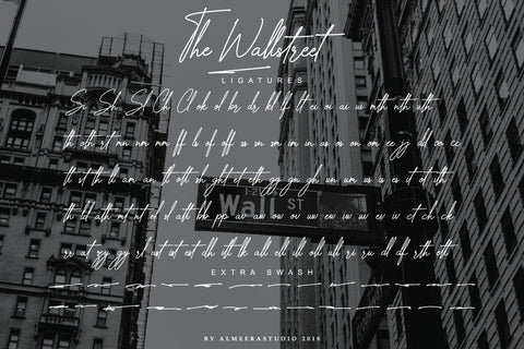 The Wallstreet Font studioalmeera 