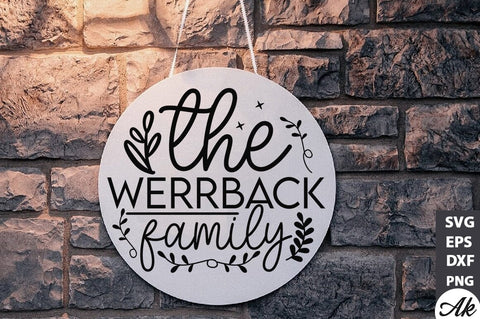 The werrback family SVG SVG akazaddesign 