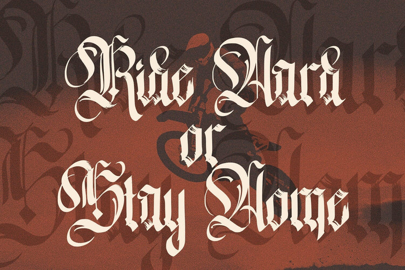 The White Knight - Blackletter Font - So Fontsy