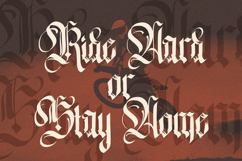 The White Knight - Blackletter Font Font StringLabs 