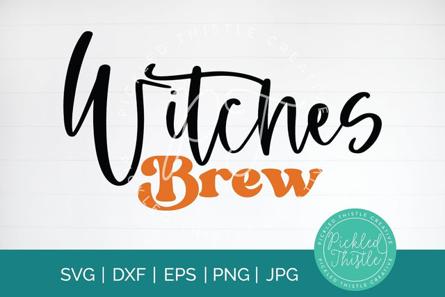 The Wicked Witch Coffee House SVG Pickled Thistle Creative 