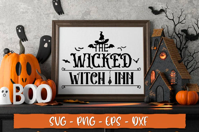 The wicked witch inn Sign SVG SVG Shetara Begum 