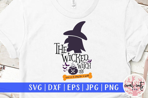 The Wicked Witchinn Spell – Halloween SVG EPS DXF PNG Cutting Files SVG CoralCutsSVG 