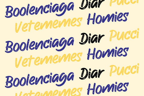 The Wild Chaos | Family Font Allouse.Studio 