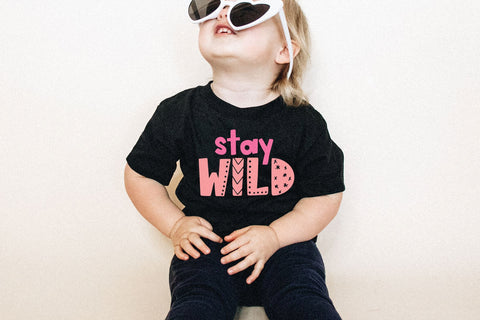 The Wild One - Fun Font Trio Font KA Designs 