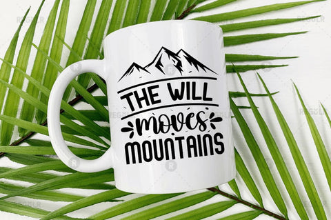 The will moves mountains SVG SVG Regulrcrative 