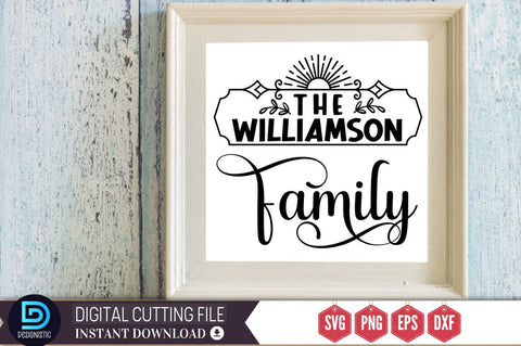 The williamson family SVG SVG DESIGNISTIC 