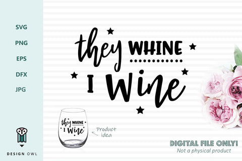 The wine lover's bundle SVG Design Owl 