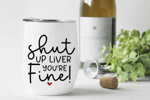 The Wine SVG Bundle - Wine Quote Bundle V.2 SVG Simply Cutz 