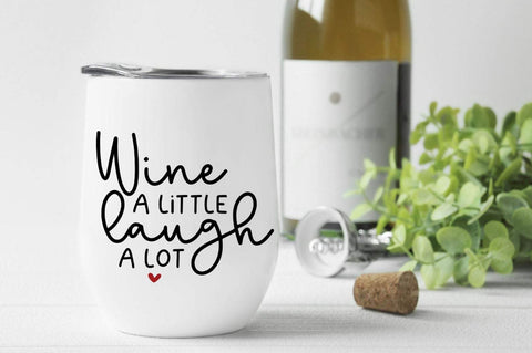 The Wine SVG Bundle - Wine Quote Bundle V.2 SVG Simply Cutz 