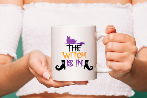 The Witch Is In - Cat and Boots SVG Sublimatiz Designs 