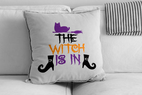 The Witch Is In - Cat and Boots SVG Sublimatiz Designs 