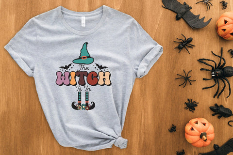 The Witch is in - Halloween Witch Sublimation Sublimation CraftLabSVG 