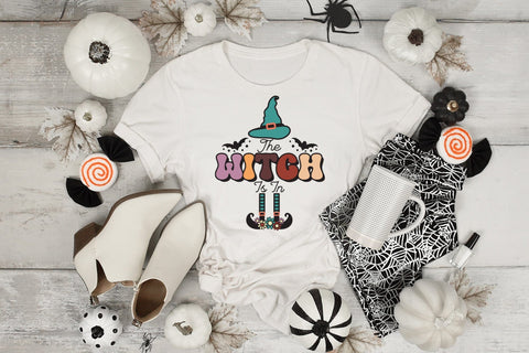 The Witch is in - Halloween Witch Sublimation Sublimation CraftLabSVG 