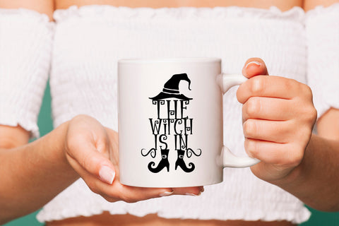 The Witch Is In - Hat and Boots SVG Sublimatiz Designs 