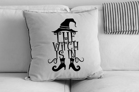 The Witch Is In - Hat and Boots SVG Sublimatiz Designs 