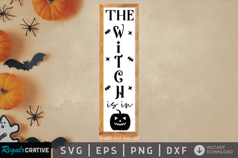 The witch is in SVG Design SVG Regulrcrative 