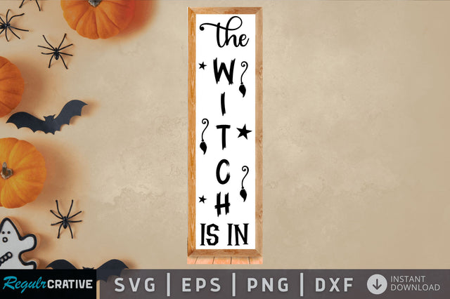 The witch is in SVG Design SVG Regulrcrative 