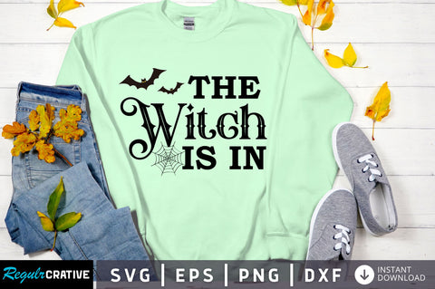 The witch is in SVG Design SVG Regulrcrative 