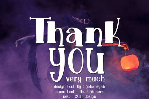 The Witchers Font JH-CreativeFont 