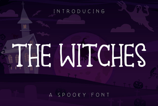 The Witches Font dapiyupi store 