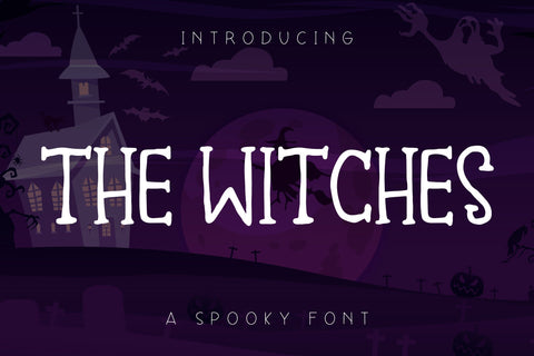 The Witches Font dapiyupi store 