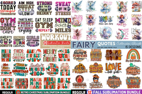 The Wonderful Sublimation Big Bundle Sublimation Regulrcrative 