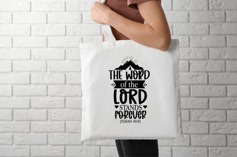 The word of the lord stands forever isaiah 40:8 SVG SVG DESIGNISTIC 