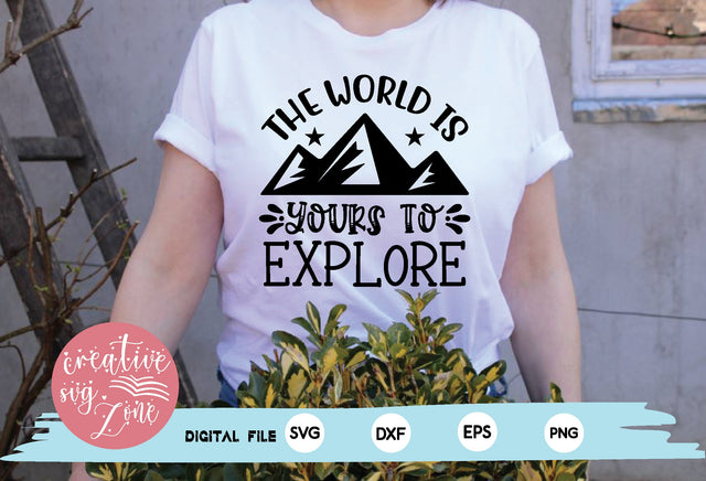 the world is yours to explore SVG md faruk hossain 